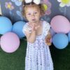 Χειροποίητο crochet πλεκτό βαπτιστικό φόρεμα για κορίτσι, σε boho στυλ!