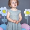 Χειροποίητο crochet πλεκτό βαπτιστικό φόρεμα για κορίτσι, σε boho στυλ!