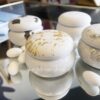 Μπομπονιέρα μπιζουτιέρα μάκαρον απο πορσελάνη