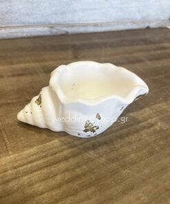 Μπομπονιέρα κοχύλι από πορσελάνη