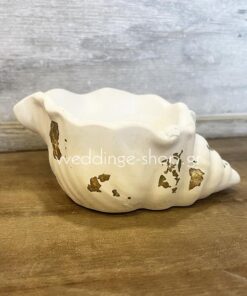 Μπομπονιέρα κοχύλι από πορσελάνη