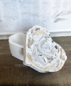 Μπομπονιέρα μπιζουτιέρα λουλούδι απο πορσελάνη