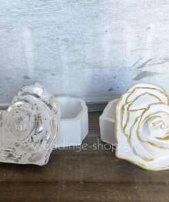 Μπομπονιέρα μπιζουτιέρα λουλούδι απο πορσελάνη