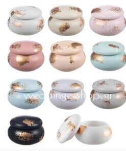 Μπομπονιέρα μπιζουτιέρα μάκαρον απο πορσελάνη