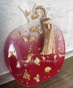 Χειροποίητο ρόδι από υγρό γυαλί